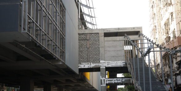 Mumbai Metro Station Construction