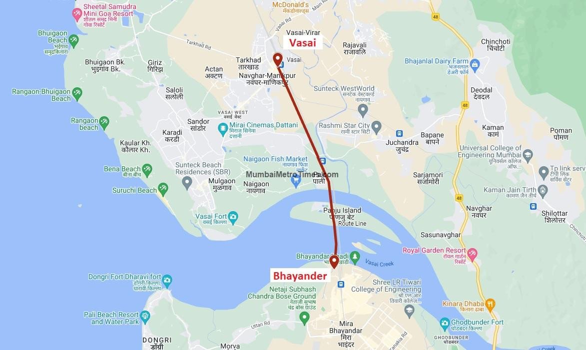 Bhayander Vasai Creek Bridge Project On Hold Waiting Nod From Forest Dept bhayander-vasai-creek-bridge-project-on-hold-waiting-nod-from-forest-dept