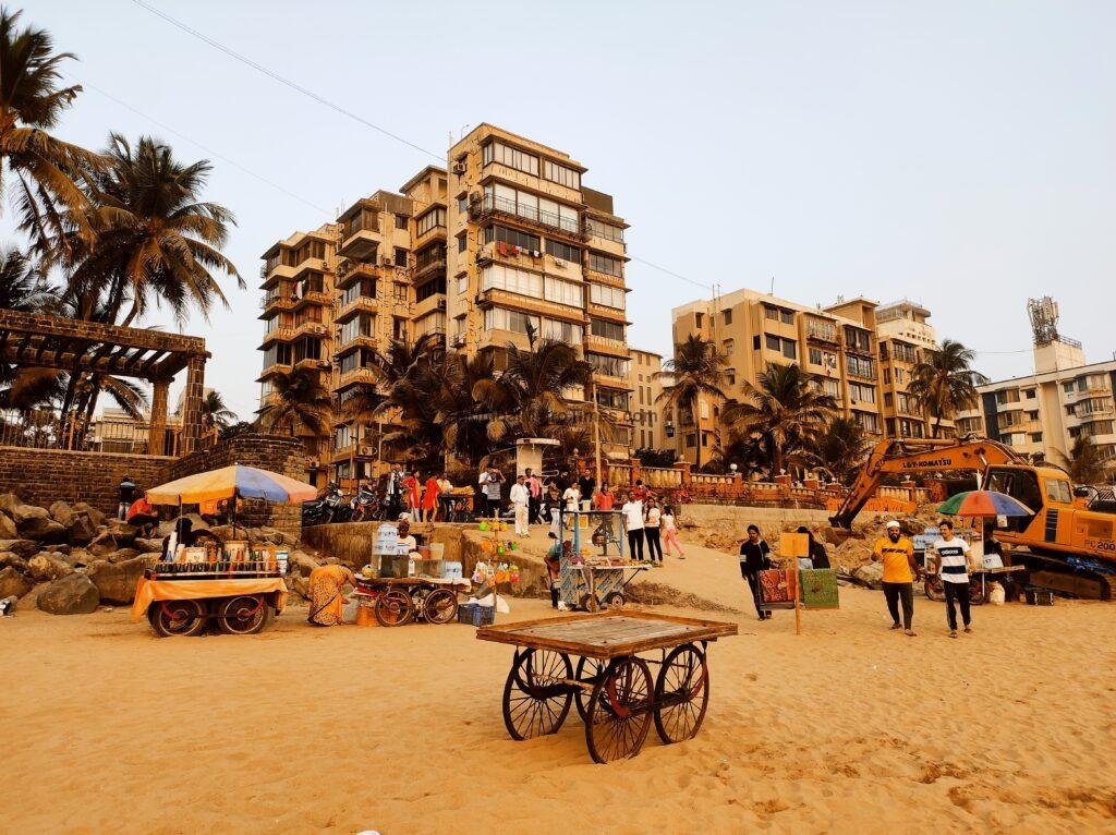 Entrance to Versova Beach in Andheri West