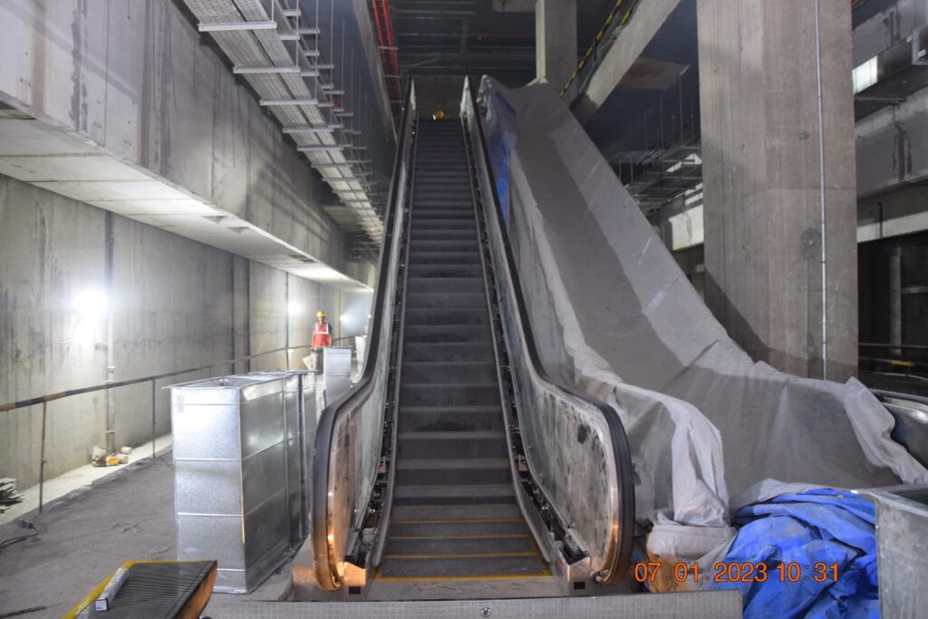 Metro Line 3 Construction Status update 1