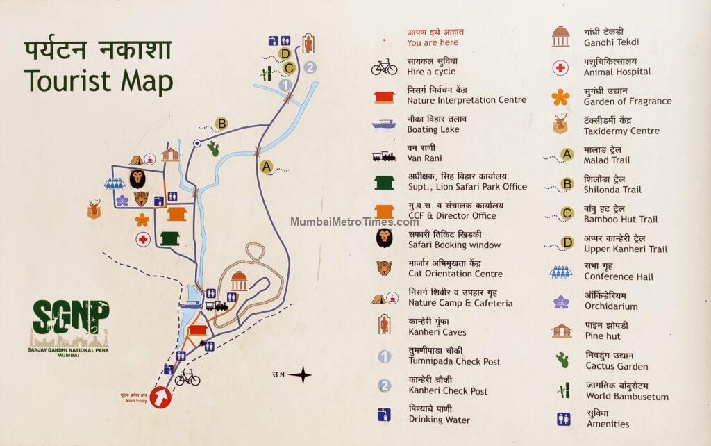 National Park Tourist Map