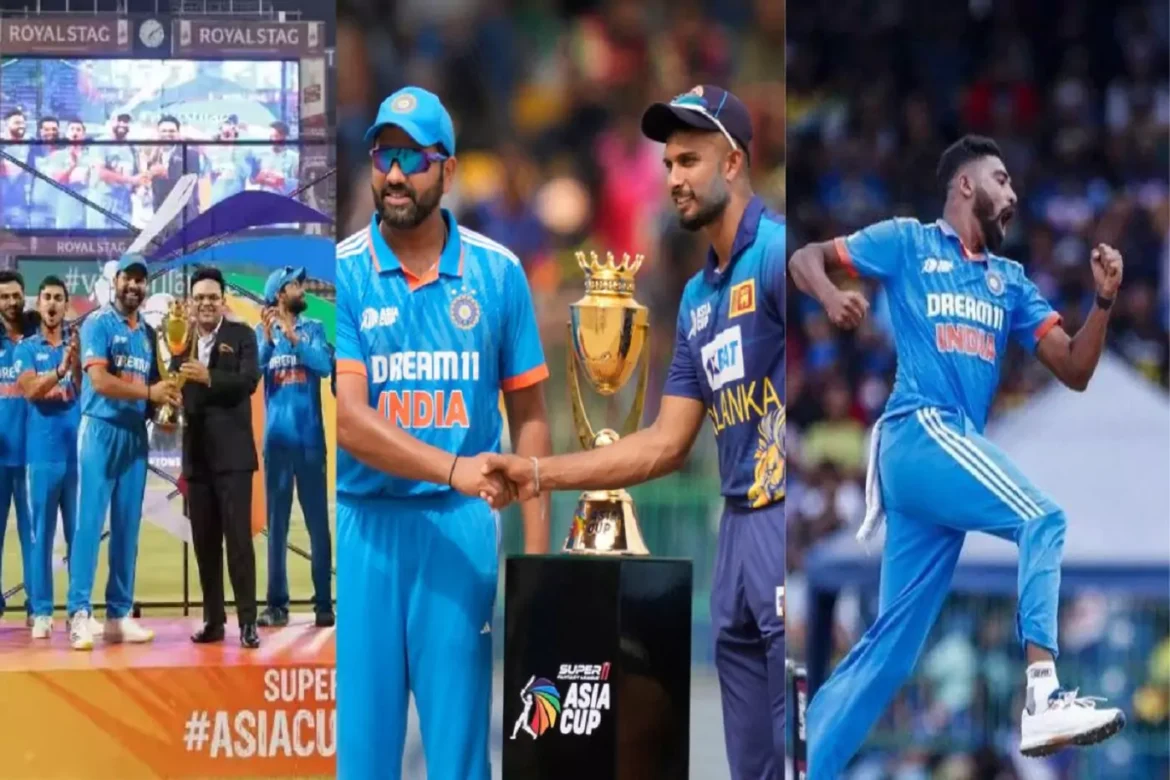 On Sеptеmbеr 17, 2023, India Triumphs Ovеr Sri Lanka in Asia Cup Final