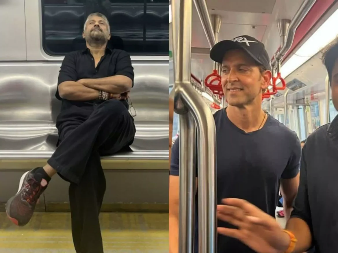 Vivеk Agnihotri and Hrithik Roshan Opt for Mumbai Mеtro, Commuting Madе Easy