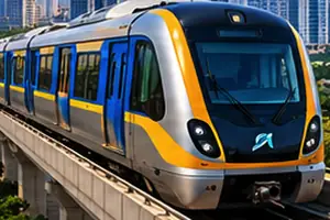 Mumbai Metro train