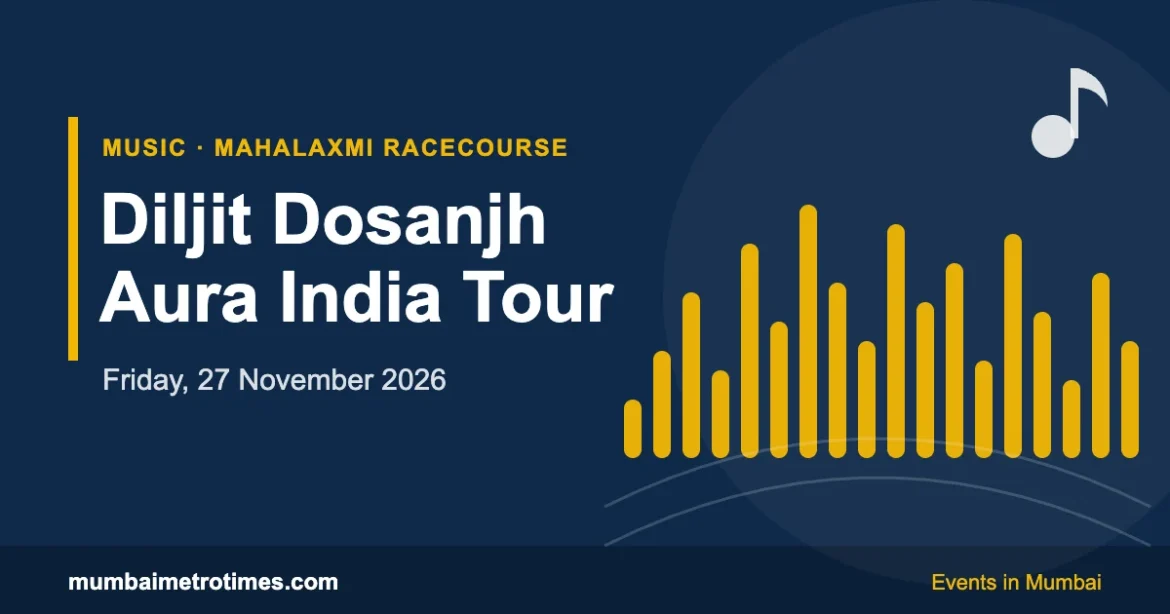 Diljit Dosanjh – Aura India Tour, Mumbai