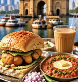 Vada pav, pav bhaji and cutting chai in Mumbai