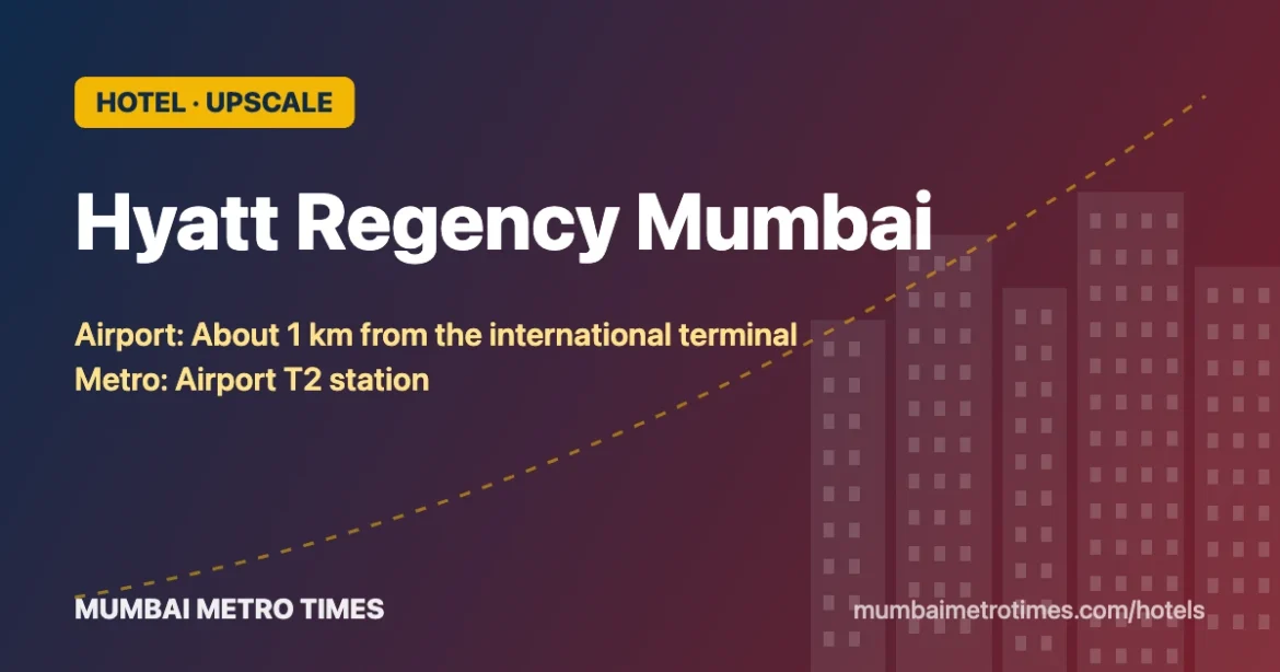Hyatt Regency Mumbai banner