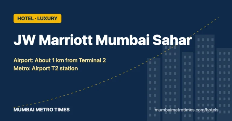 JW Marriott Mumbai Sahar