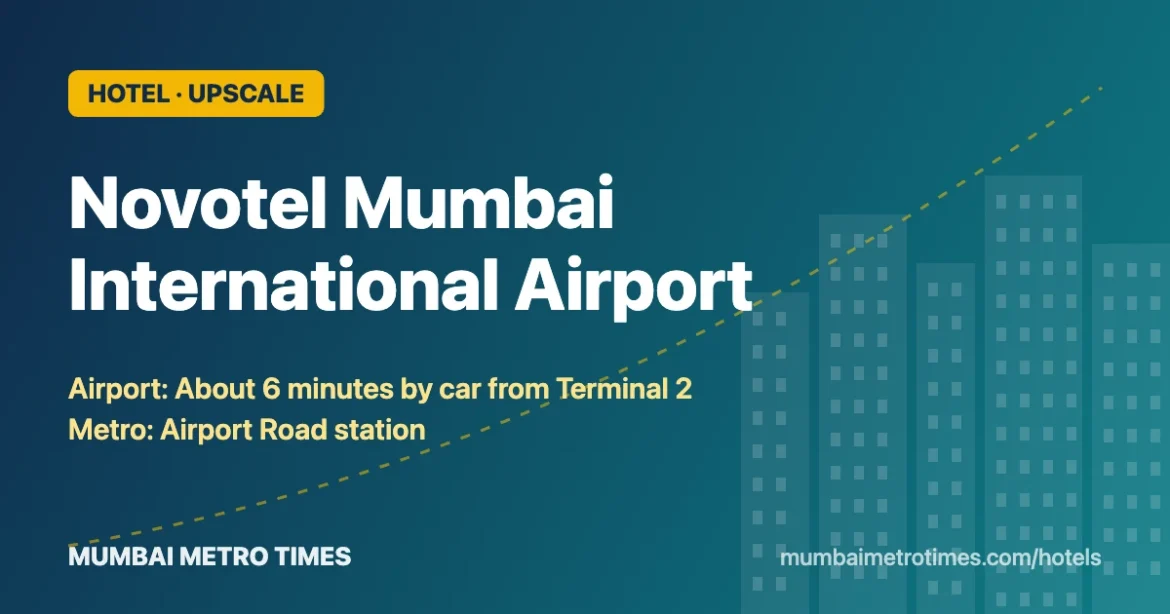 Novotel Mumbai International Airport banner